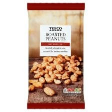 Tesco Dry Roasted Peanuts 550g