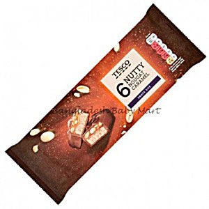 Tesco Nutty Nougat Caramel 6x40g