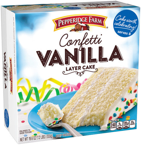 Pepperidge Farm 3 Layer Vanilla Cake 19.6oz