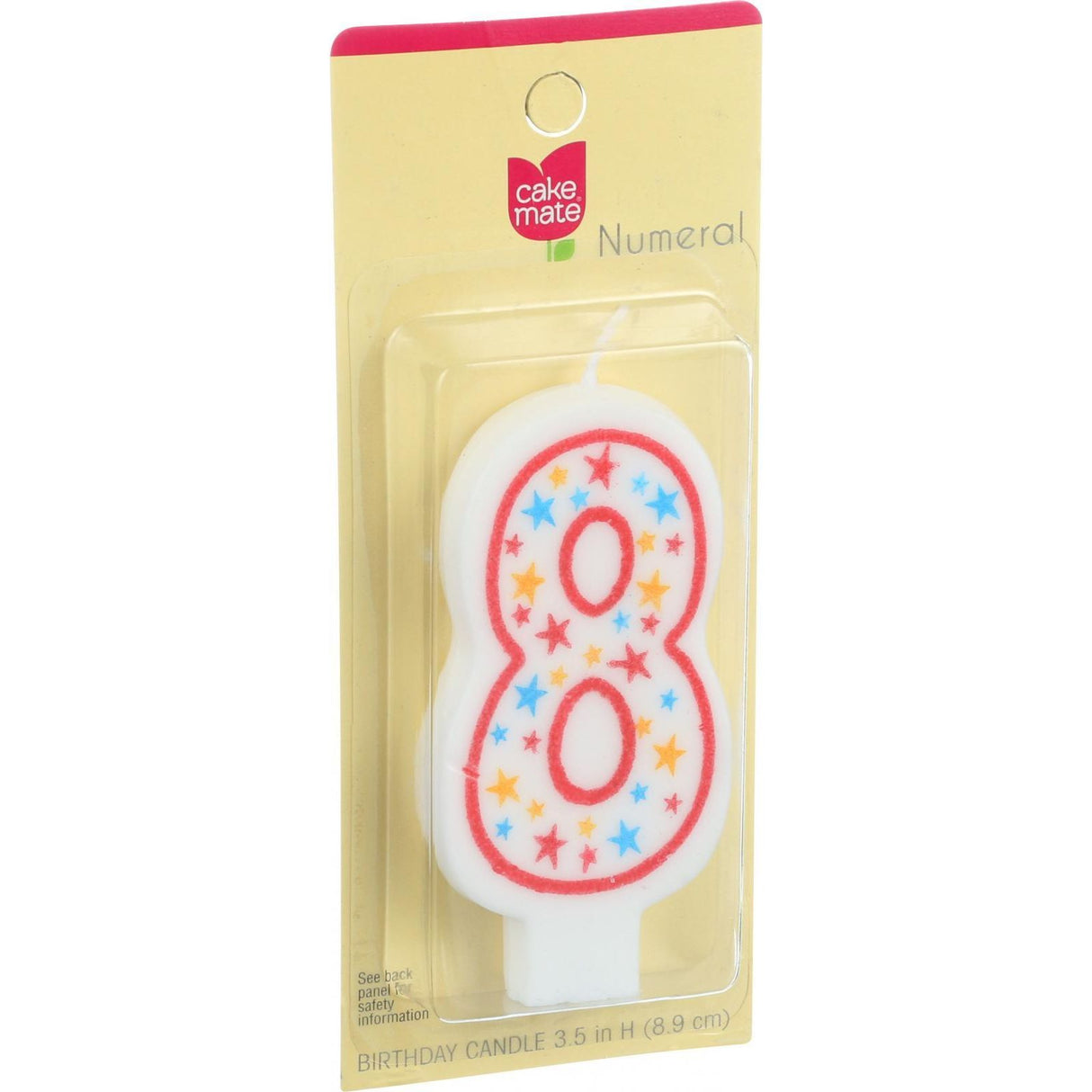Cake Mate Party Candle - #8 3IN