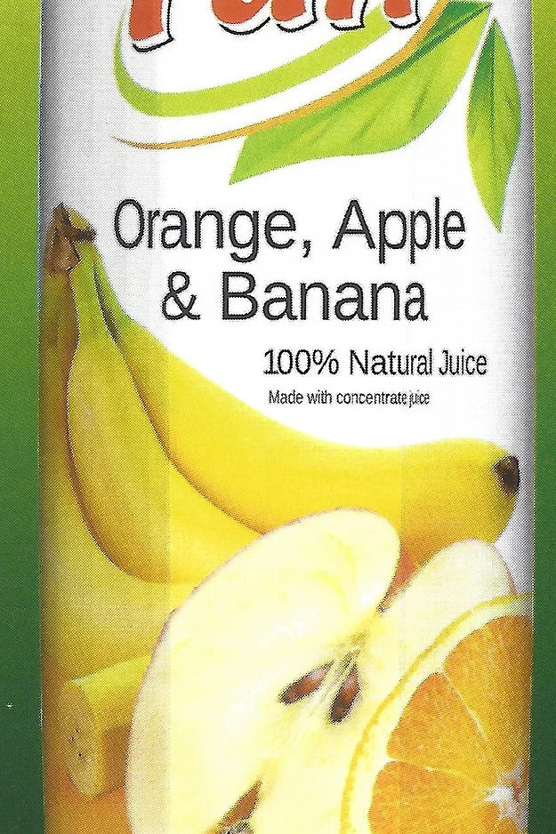 Fan Orange Apple Banana 1L
