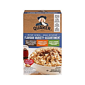 Quaker Flavour Variety Oatmeal 8s