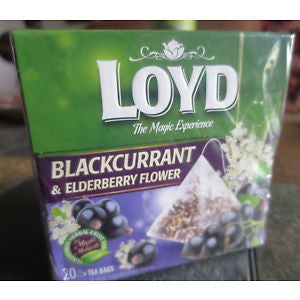Loyd B'currant & E'berry Flower Tea 20s