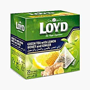 Loyd G T Lemon Honey Ginger Tea 20's