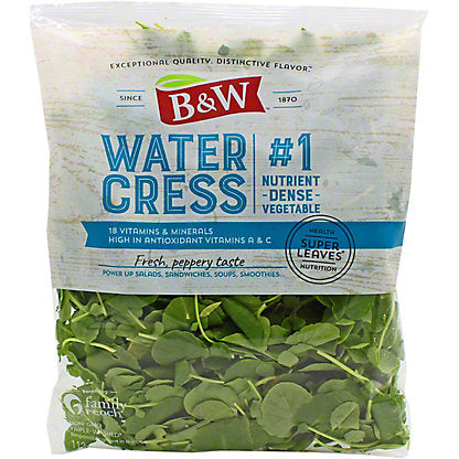 B&W Water Cress 4oz
