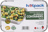 Hotpack Containers wLid 1850cc 10pcs