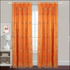 Evelyn Orange Gold Curtain 54x90+18