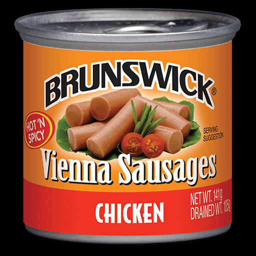 Brunswick Hot Spicy Chicken Vienna Sausages 105g