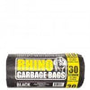 Rhino Garbage Bags Medium (Black) 30s