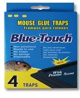Blue Magic Mouse Glue Traps 4's