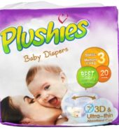 Plushies S6 Ultra-Thin Baby Diapers 20s