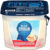 Blue Bunny Strawberry Marble Reduce Fat 4Qt