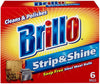 Brillo Strip/Shine Wool Balls 6's