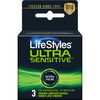 Lifestyle Ultra Sensitive Condoms 3s