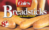 Coles Garlic Bread Sticks 9oz