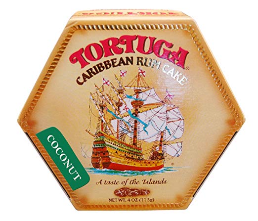 Tortuga Coconut Rum Cake 4oz