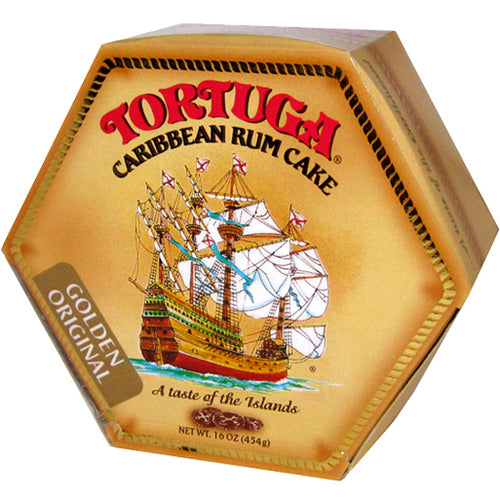Tortuga Golden  Rum Cake 16oz