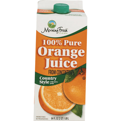 Morning Fresh Orange Juice Country Style 64oz – Aone Supermarkets