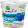 Morning Fresh Light Non Fat Yogurt Blueberry 6oz
