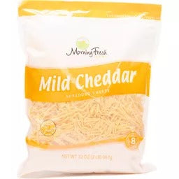 Morning Fresh Farms Shred Mild Cheddar Cheese 32oz