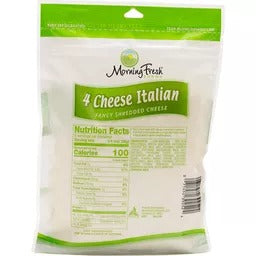 Morning Fresh Farms Four Cheese Italian 8oz