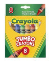 Crayola Jumbo Crayons 8s