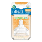DrBro. Anti-colic Level 3 6m+ Nipple 2s