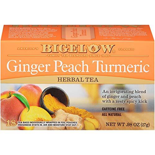 Bigelow Ginger Peach Turmeric Tea 18s