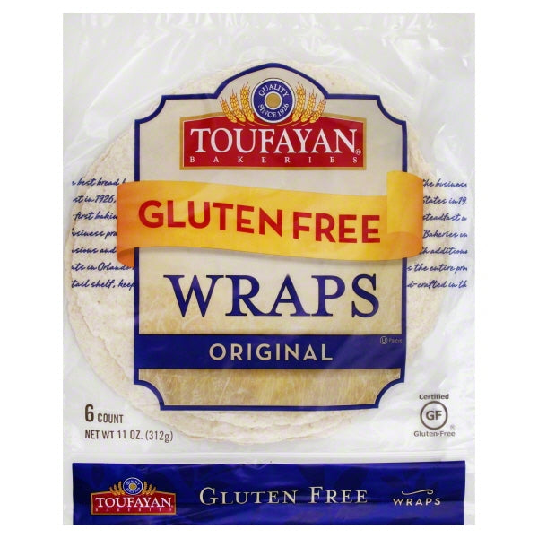 Toufayan Wraps Plain 6's