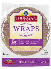 Toufayan Wraps Multigrain 5s