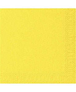 Duni Brillant Yellow Tissue Napkins 20PK