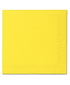 Duni Dinner Napkins Brillant Yellow 20's