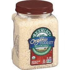 Rice Select White Organic Texmati Rice 32oz – Aone Supermarkets