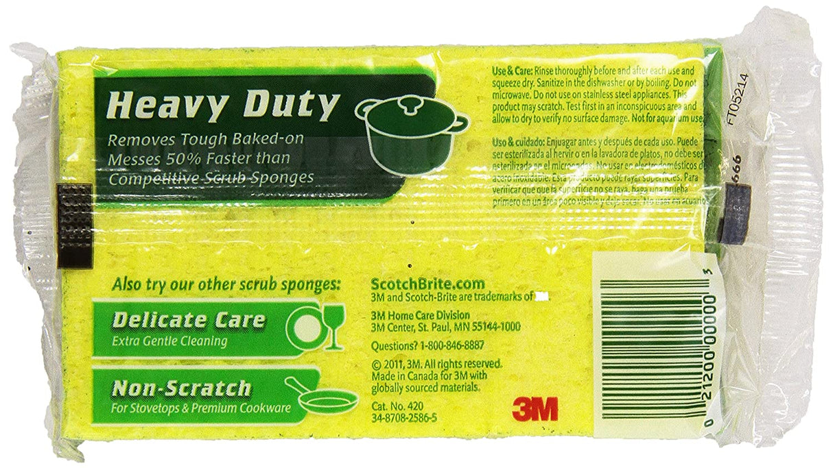 Scotch Brite Kitchen Sponge 1pk