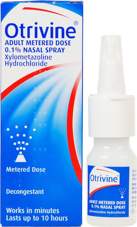 Otrivin Nasal Spray Solution Moist. 10ml