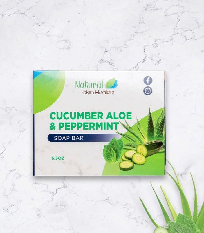 NSH Cucumber Aloe & P'mint Soap 5.5oz
