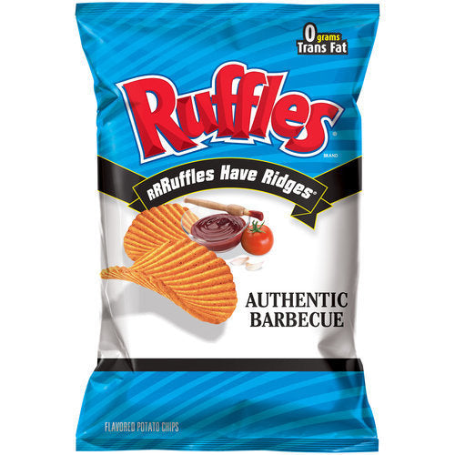 Ruffles Authentic Barbeque Chips 23g