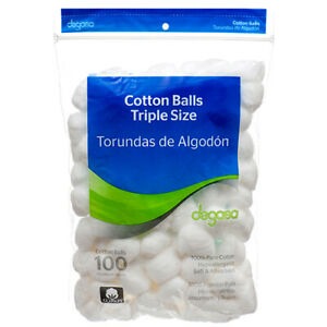 Degasa Cotton Balls  100s
