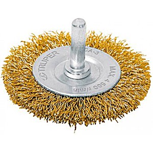 Truper Crimped Wire End Brush Fine 2"