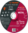 Truper Metal Cutting Wheel 1 16x7 8in