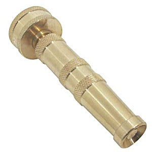 Truper Brass Twist Hose Nozzle 4in