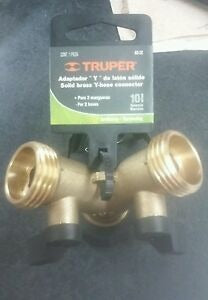 Truper Metal Y-hose Connector 10372