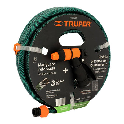 Truper Garden Hose w  Sprayer