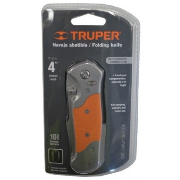 Truper Folding Knife 4"