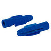 Fiero Blue Plastic Wall Plugs 50s 3 8in