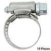 Fiero S.S. Hose Clamp 5 8"  7 8" 10pk