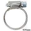 Fiero Hose Clamp 1 1 4 inch 10's