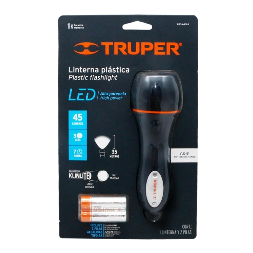 Truper Led Plastic Flashlight