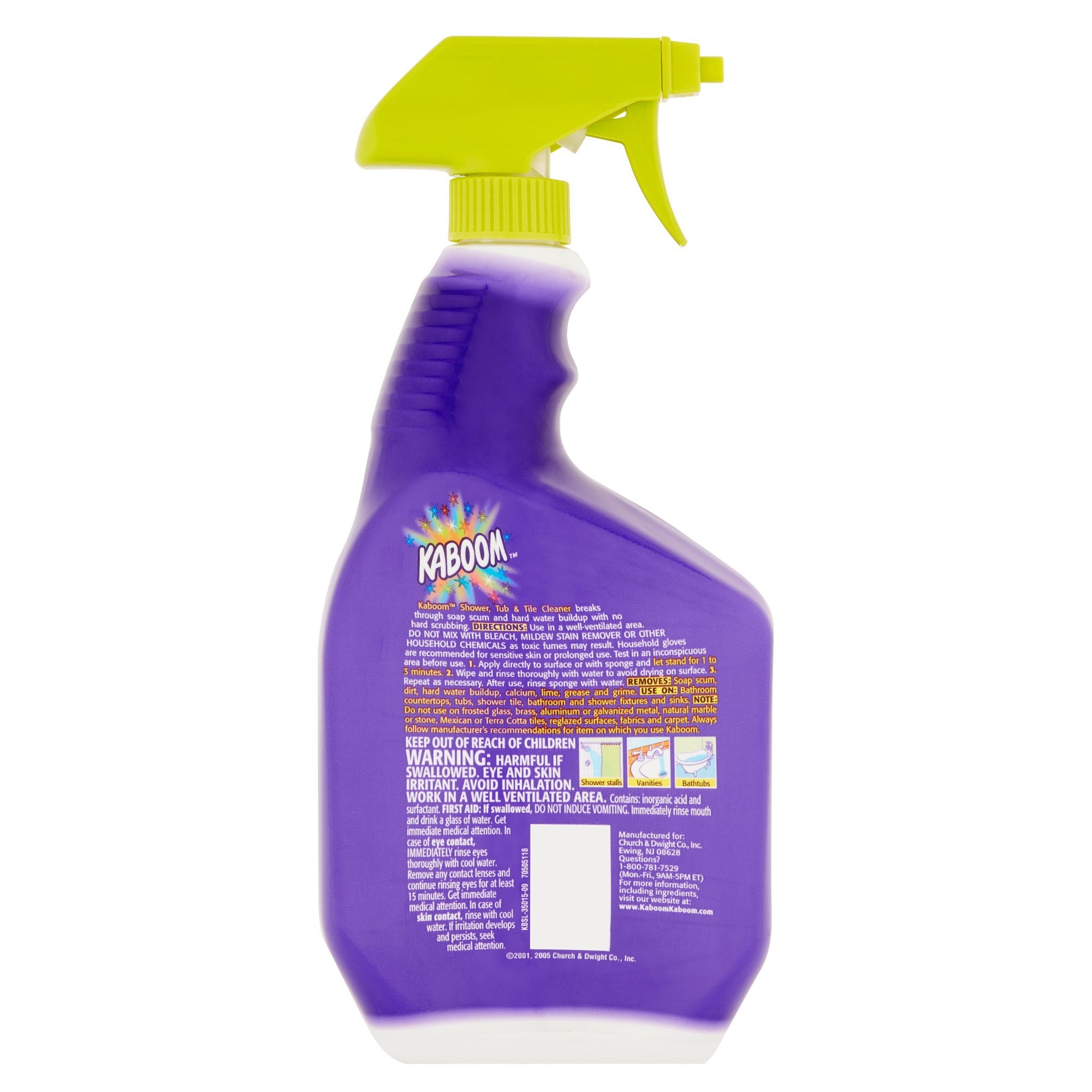  Kaboom Shower, Tub & Tile Cleaner with Oxi Clean 32 oz