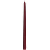 Candle-Lite Tapered Candle - Burgundy 12in